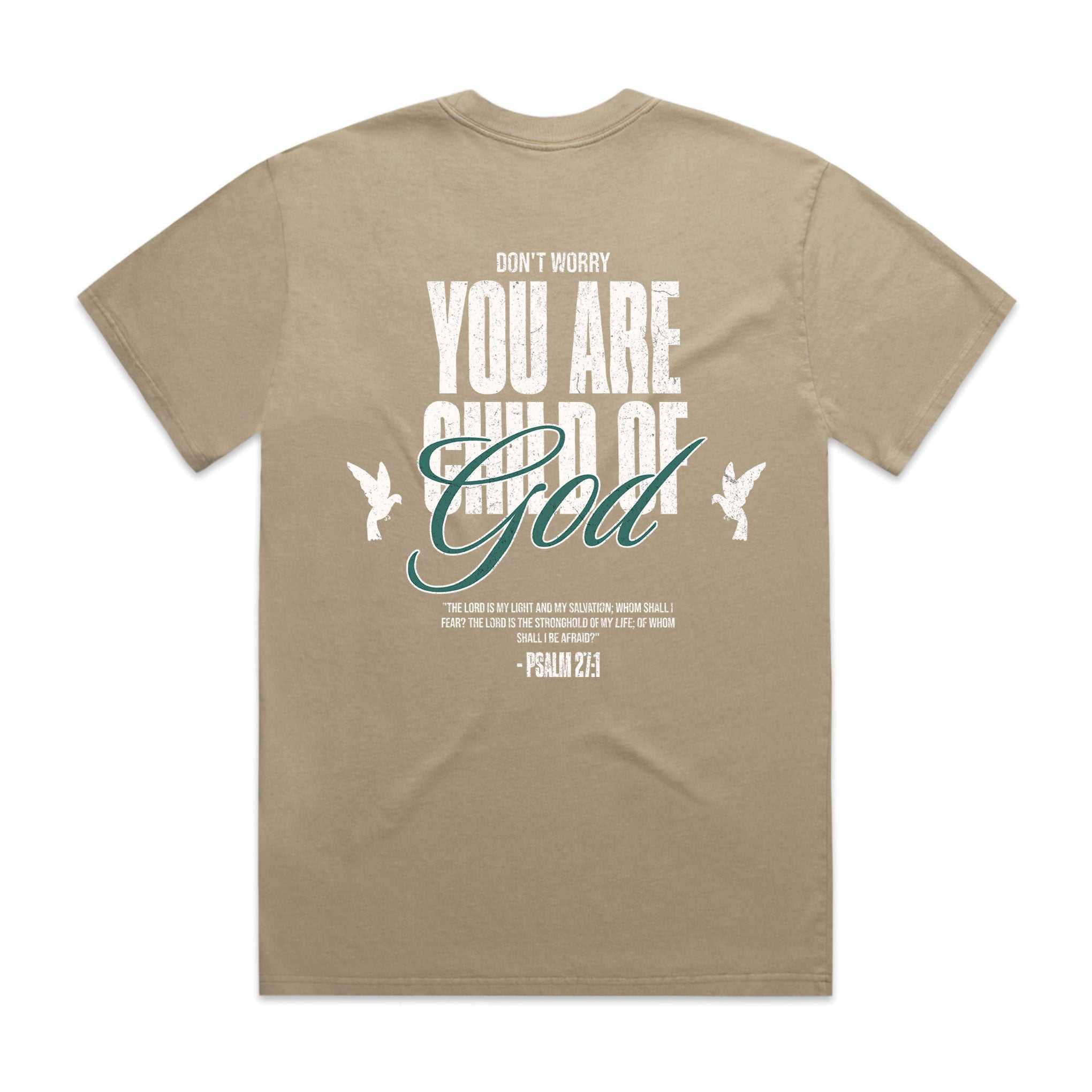 Men's Heavy Faded Tee Child of God