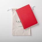 Leather Passport Wallet with RFID - Tan