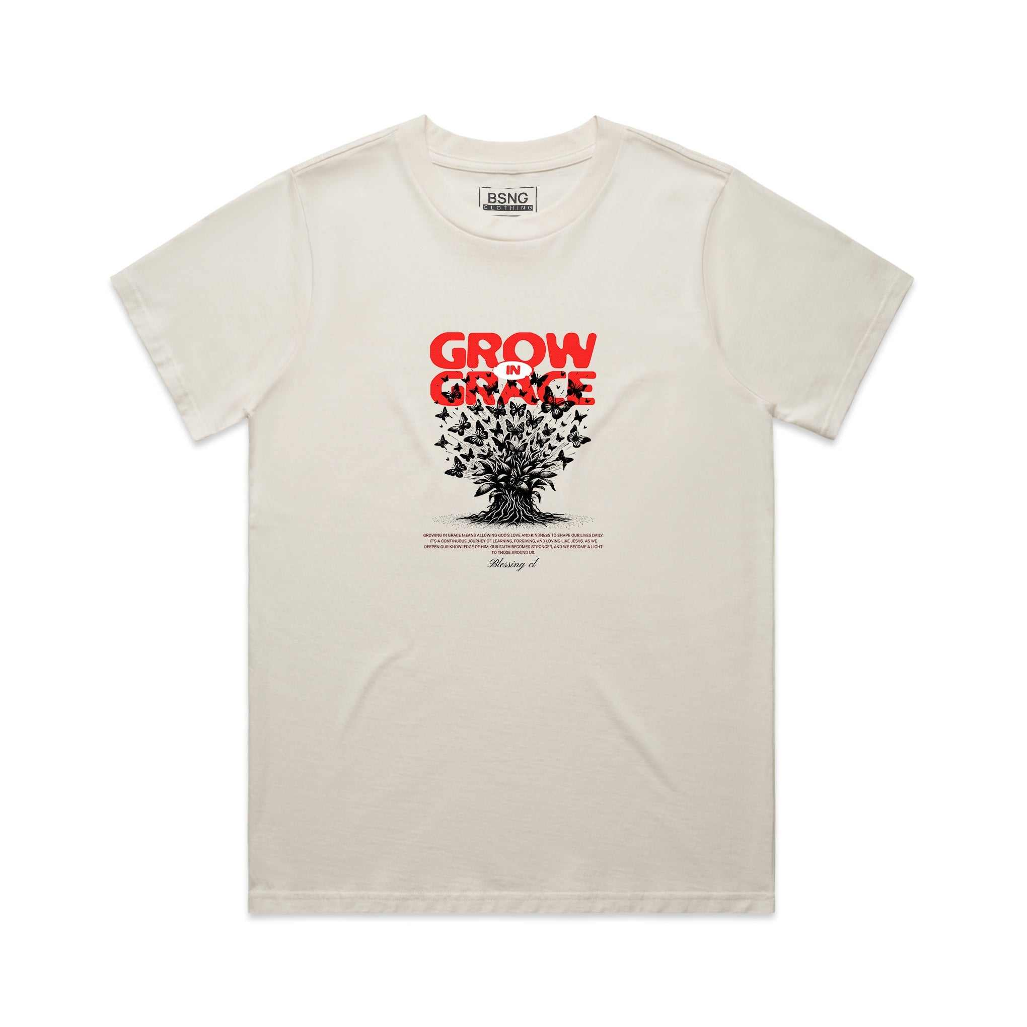 Wo's Classic Tee Grow in Grace