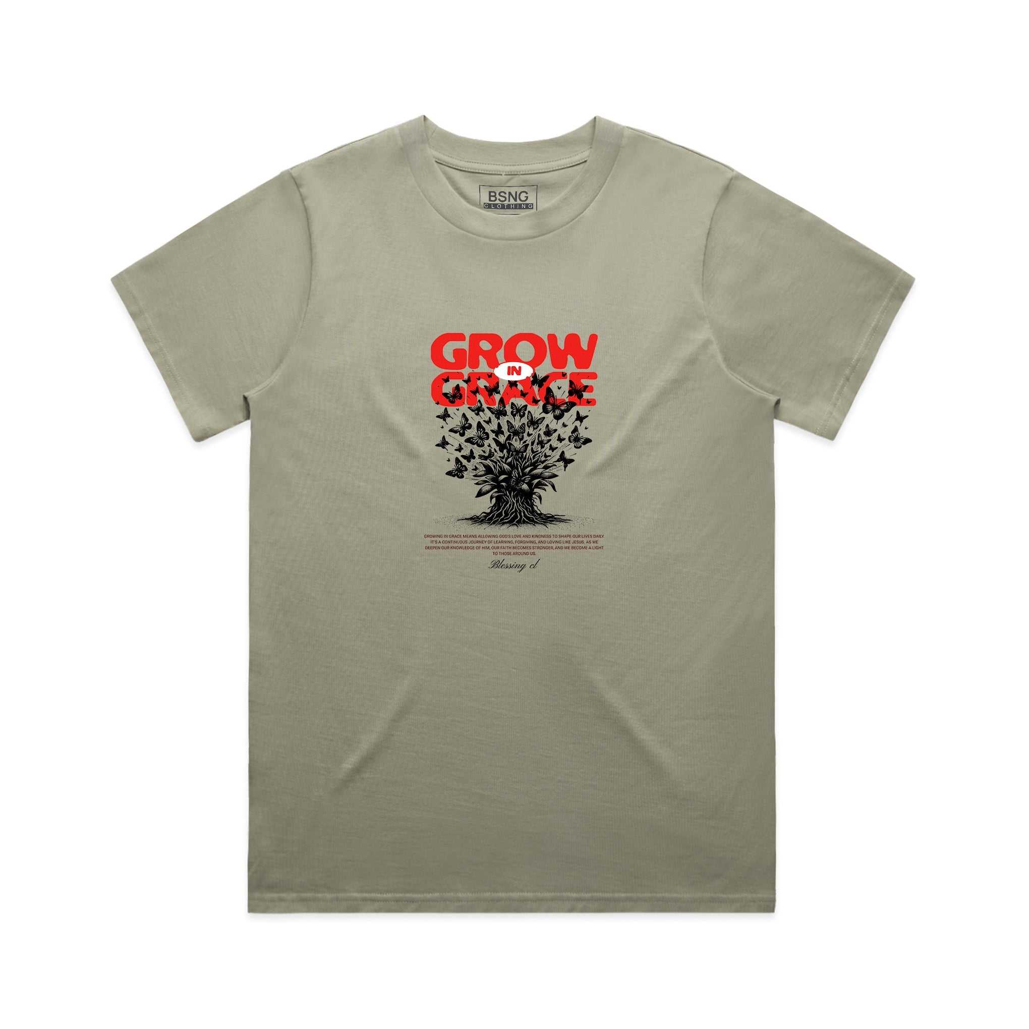 Wo's Classic Tee Grow in Grace