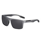 BARCURTR90 Ultralight Polarized Sunglasses for Men Vintage Square Eyewear with UV400 Protection for Summer