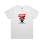 Wo's Classic Tee premium heavyweight 100% combed cotton relaxed fit t-shirt with durable double-needle hems