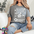 Christian T-Shirt with God's House faith design, unisex, soft breathable fabric, durable print