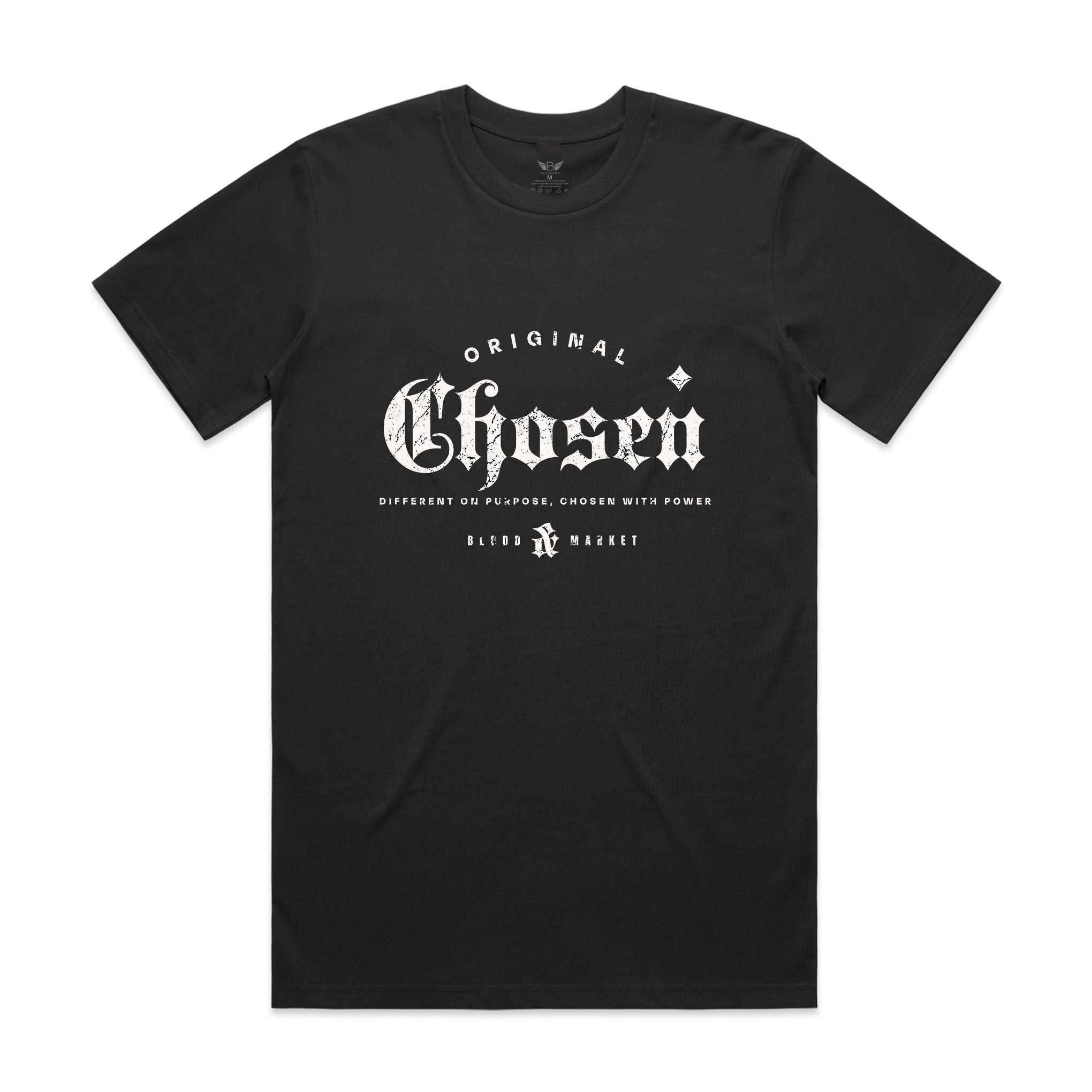 Classic Chosen T-shirt heavyweight oversized cotton tee with relaxed fit and dropped shoulders