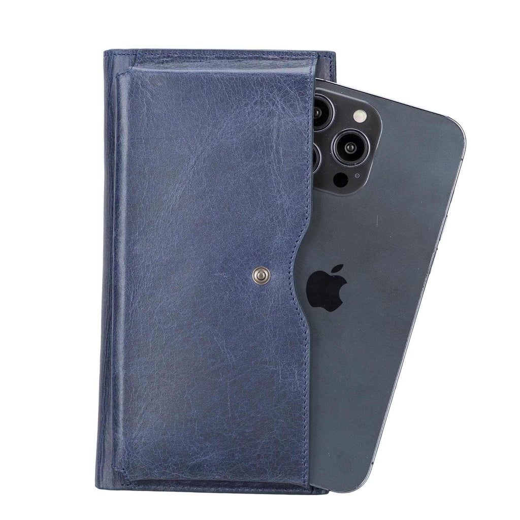 Riverton Women's Leather Wallet with Cell Phone Section